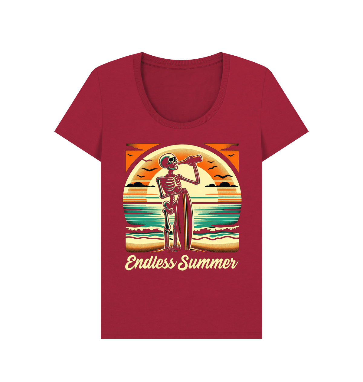Cherry Printed T-shirt Front