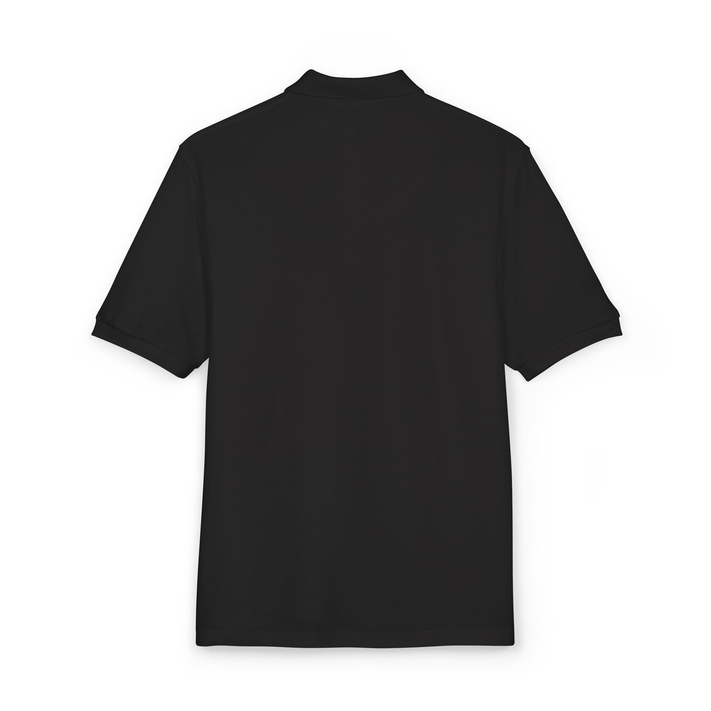 Embroidered Tree of Life Polo Shirt — Gold Foil Crest