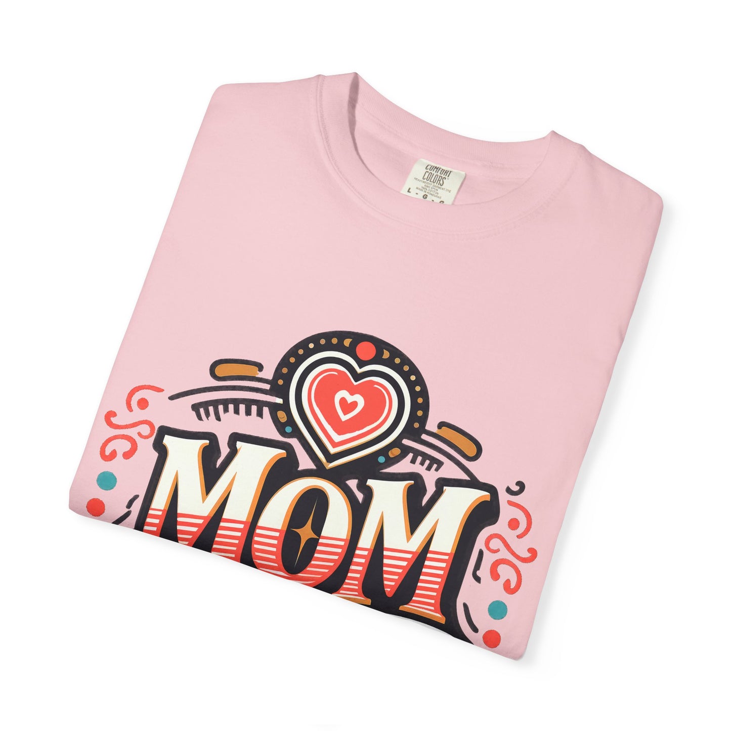 Mom Heart of the Family T-Shirt — Mother's Day Floral Graphic Tee