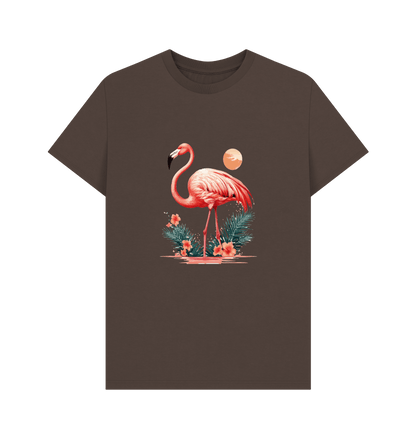 Chocolate Printed T-shirt Front
