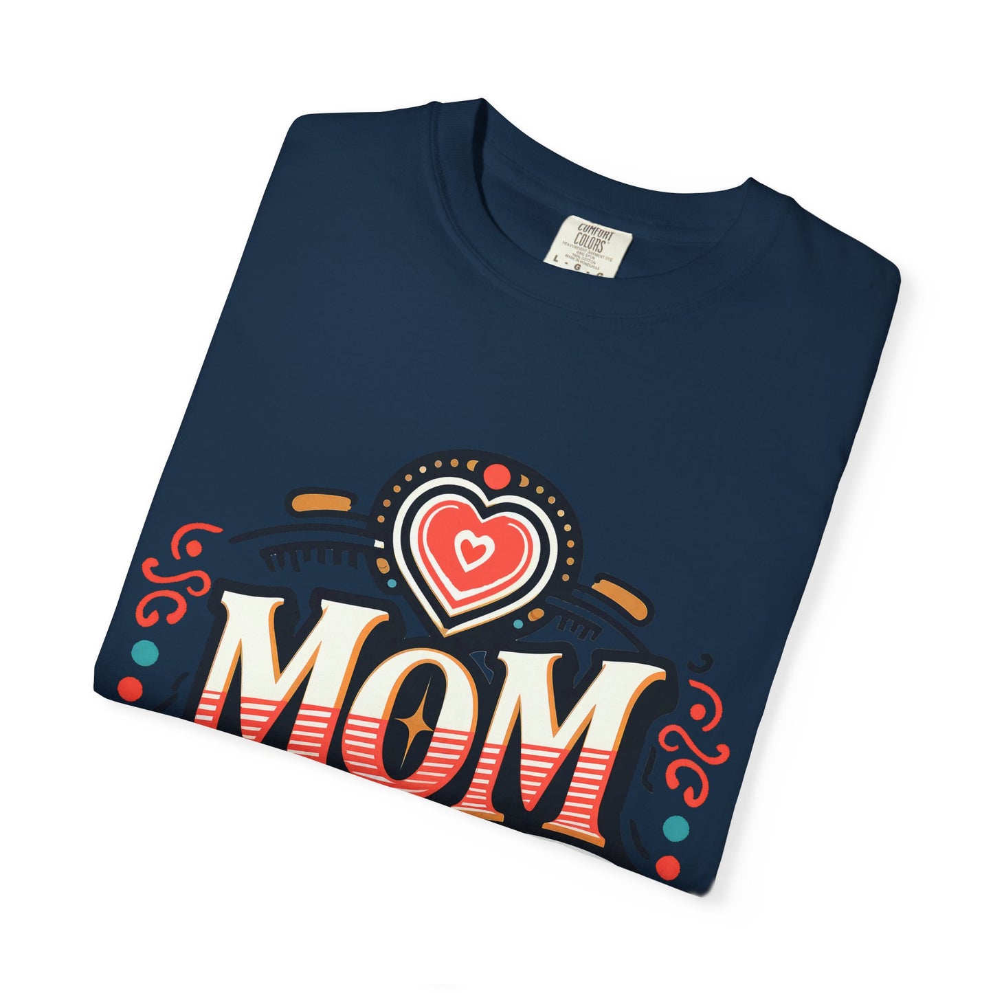 Mom Heart of the Family T-Shirt — Mother's Day Floral Graphic Tee