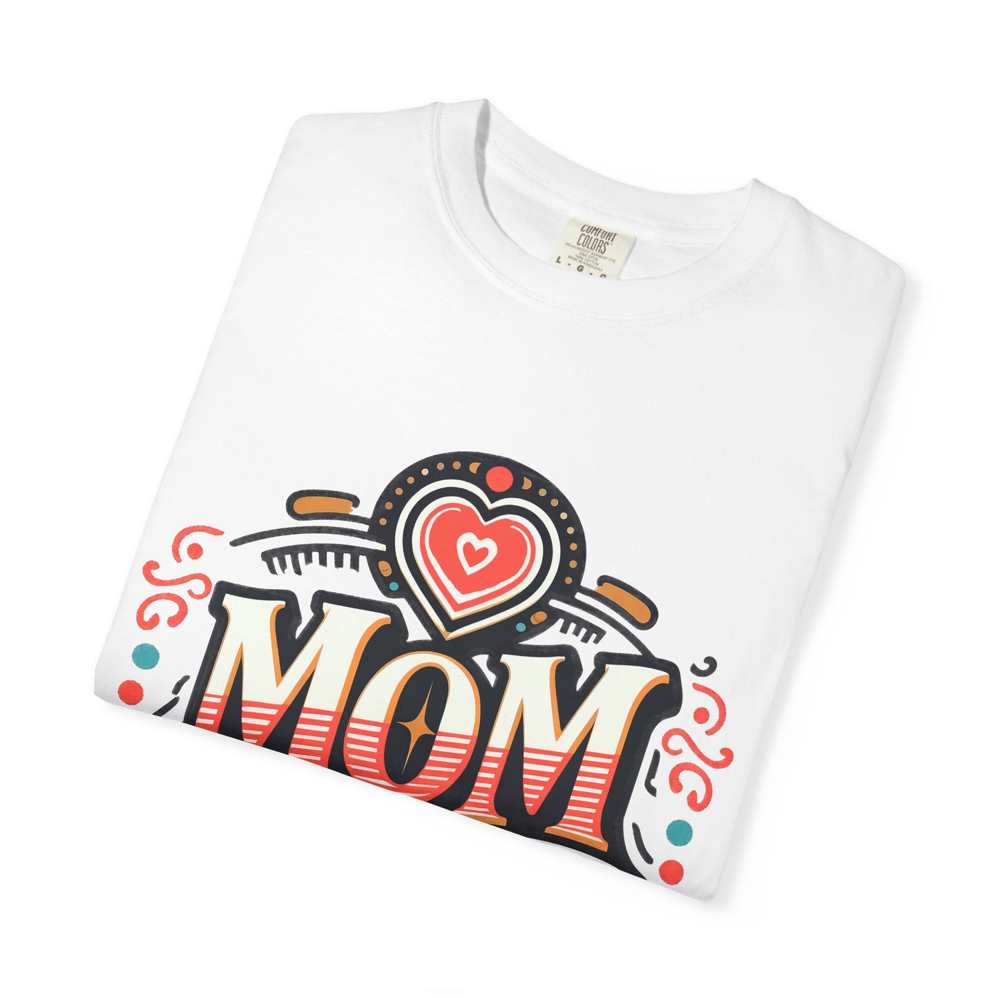 Mom Heart of the Family T-Shirt — Mother's Day Floral Graphic Tee