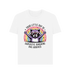 White Printed T-shirt Front
