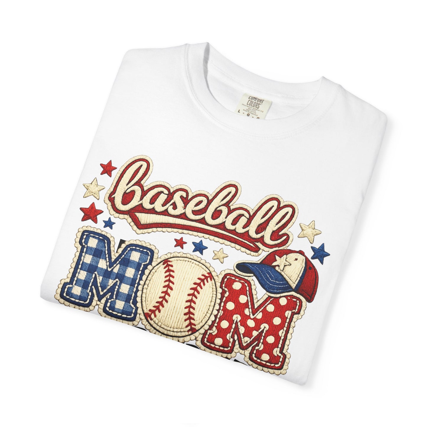 Unisex Garment-Dyed Baseball Mom Dude T-Shirt