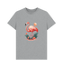Athletic Grey Printed T-shirt Front