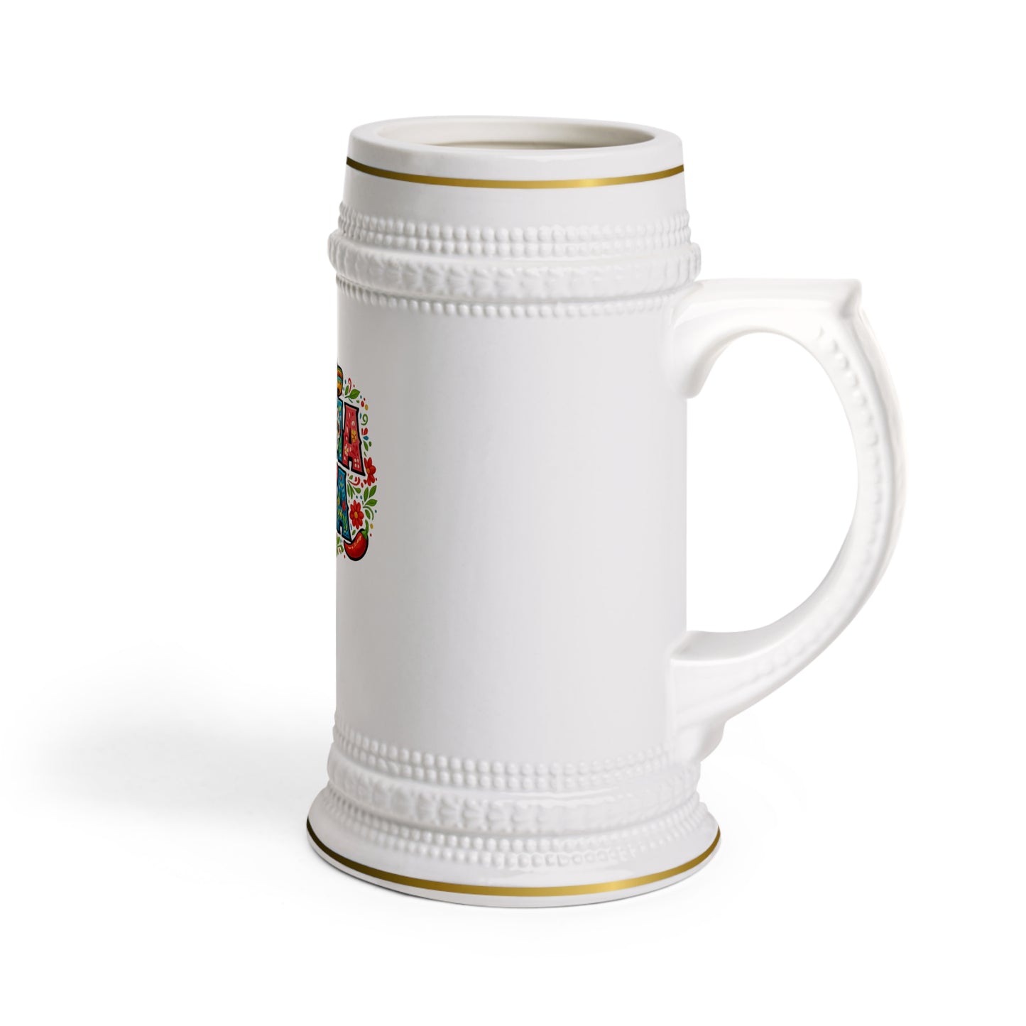 Ceramic Beer Stein Mug – “My Alone Time Is For Everyone’s Safety” Cozy Duck Reading Design