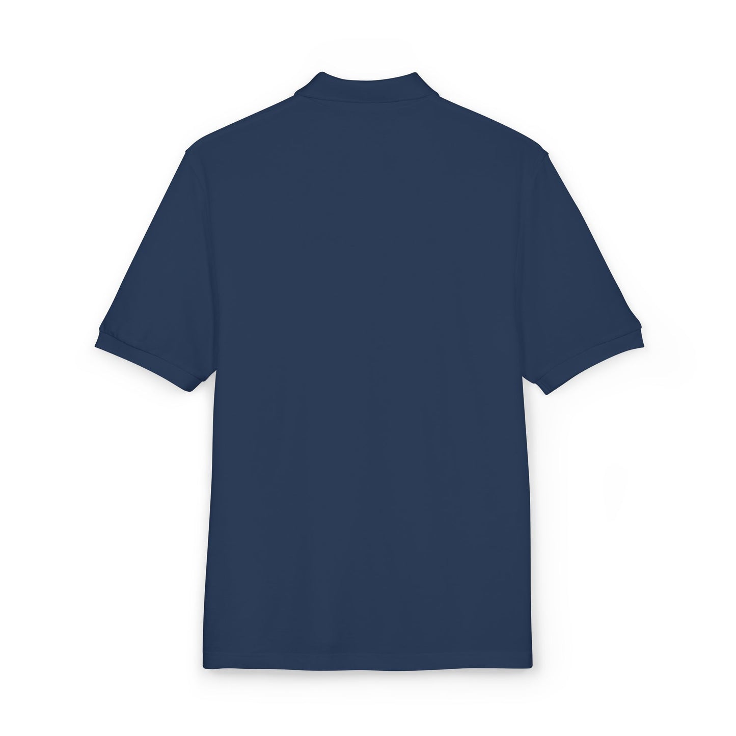 Embroidered Tree of Life Polo Shirt — Gold Foil Crest
