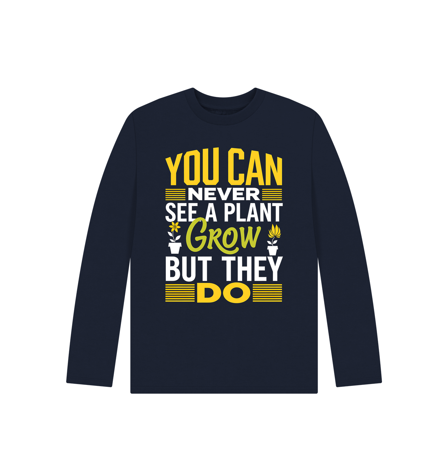 Navy Blue Printed Kids T-Shirt Front