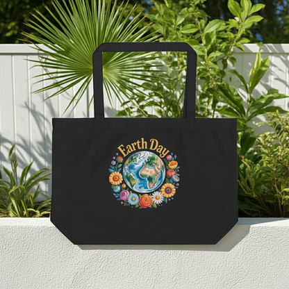 Large organic tote bag | Ethically sourced | Eco-friendly | Planet Re-imagined