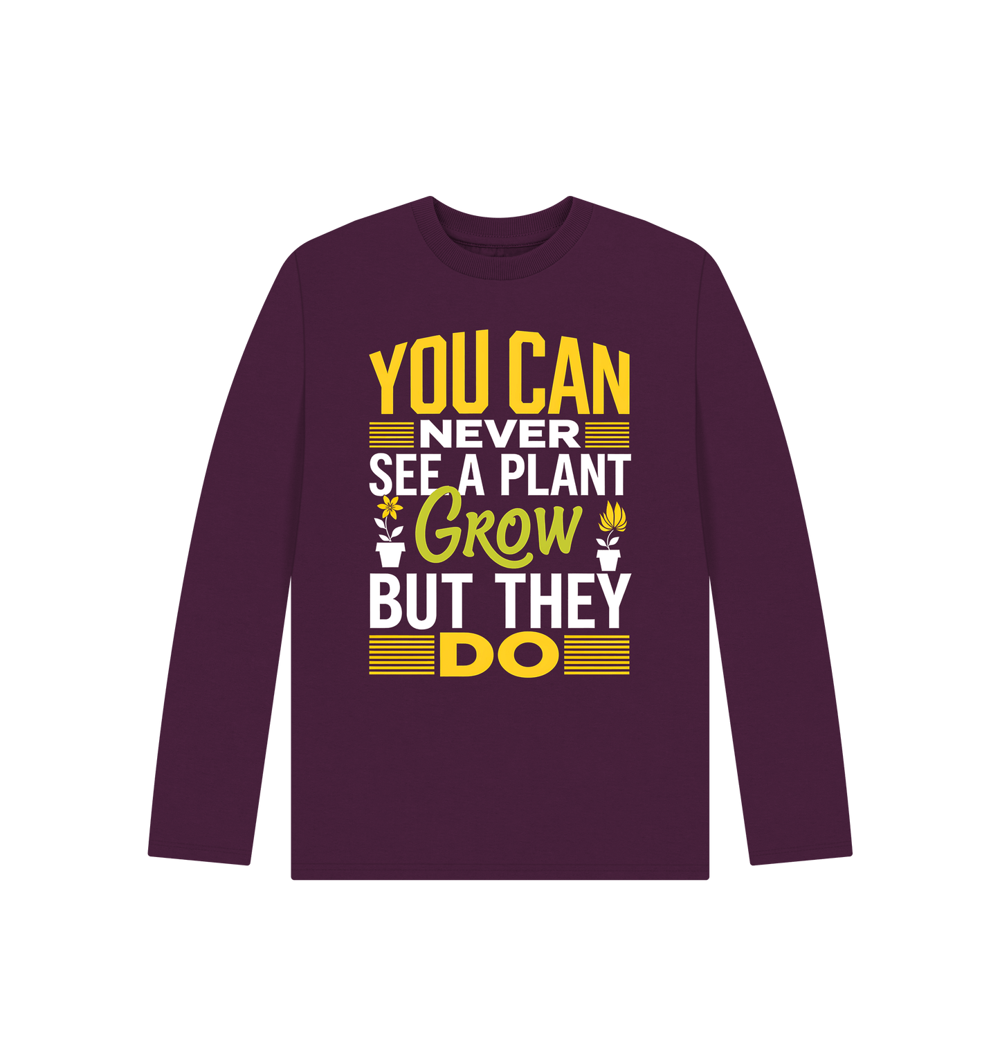 Purple Printed Kids T-Shirt Front