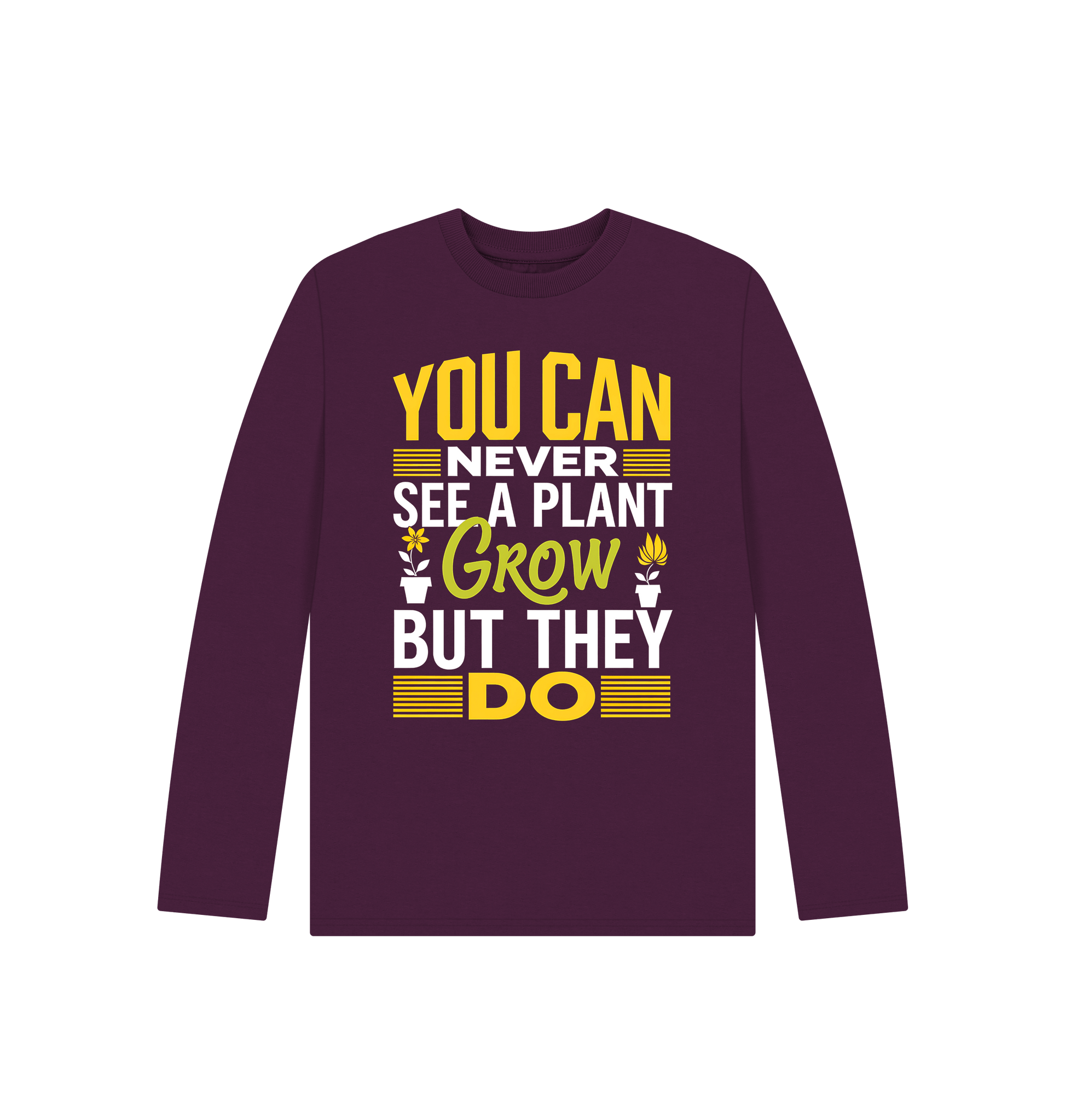 Purple Printed Kids T-Shirt Front