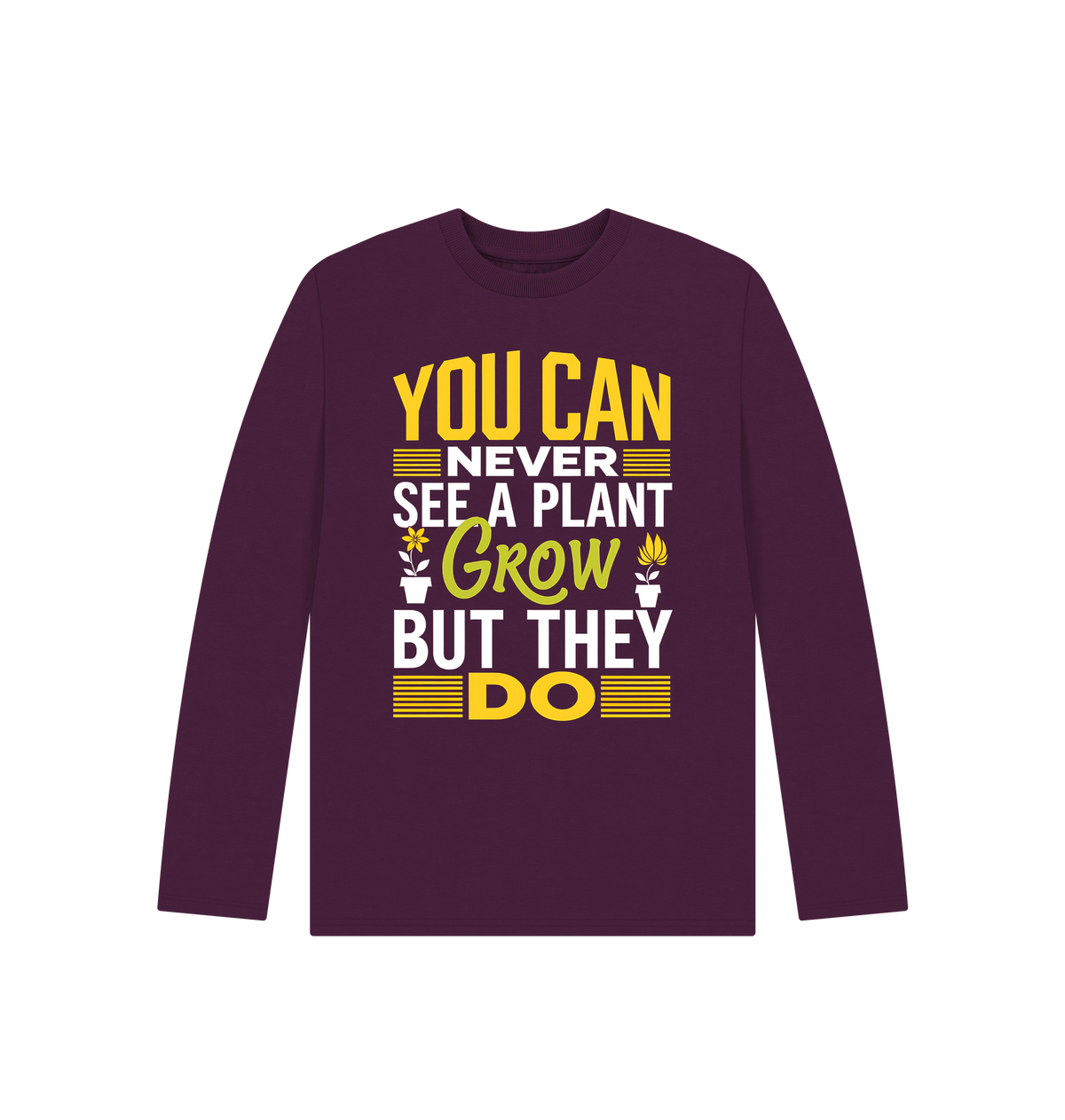 Purple Printed Kids T-Shirt Front