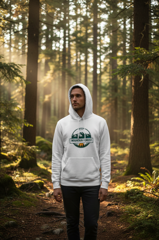 Mountain Forest Hoodie Lifestyle